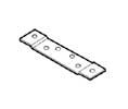 Don-Jo HR-140 Raw Steel Hinge Reinforcement