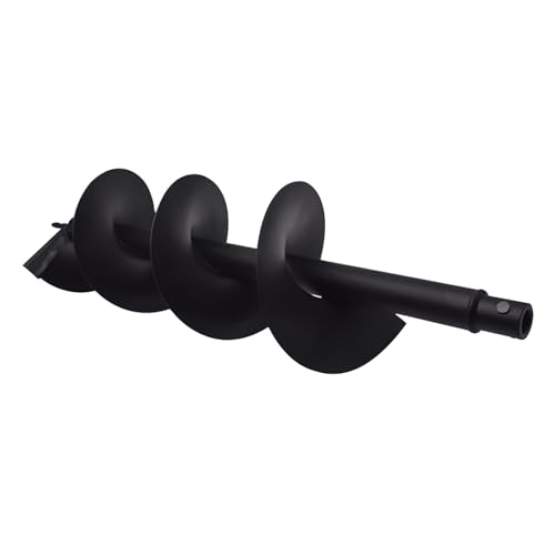 8Inch Auger Drill Bit, Planting Garden Planter Garden Drill Bit Post Hole Rapid Planter Compatible Auger Machine Head with 3/4In Shaft - size: 8Inch