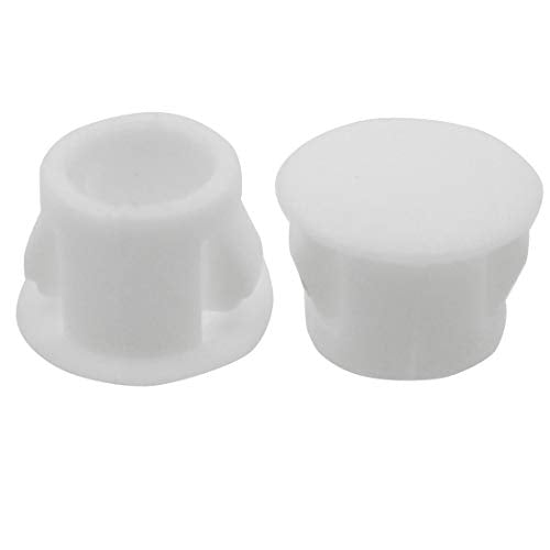 Zorfeter White Hole Plugs, 8mm (5/16 inch), 30 Pcs - color: White, size: 8mm (5/16 inch)