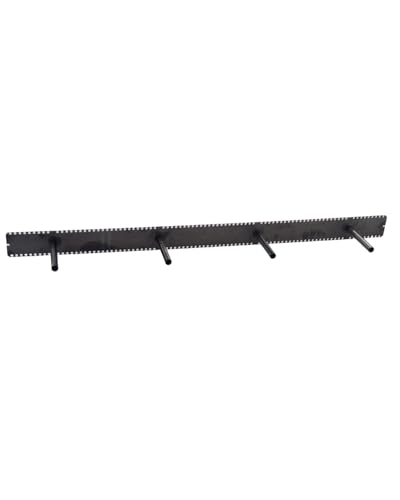 Floating Mantel Bracket-Sheppard Brackets-Sheppard System-Heavy Duty Floating Mantel Bracket (4 in. rods, 46 in. Backplate with Tooling) - size: 46 in. backplate with tooling, style: 4 in. rods
