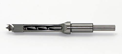 Mortise Bits Chisel Set - Square Hole Drill - 1" Dia x 1-1/8" x 10-3/4" OAL - size: 1 in