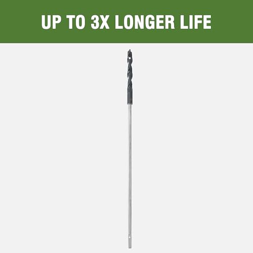 1/2” x 18” Long Drill Bits (2 Pack) Installer Drill Bit for Wood with Nails