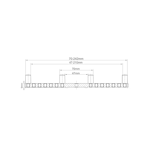 CK-3.75Z-FJ10 10" Flat Jaws for BMWOOD CK100 Series Woodturning Lathe chuck, Compatible with the Harbor Freight Bauer 23222A-B chuck. - color: 10" Flat Jaws