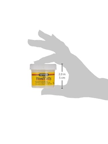 Minwax Wood Putty, White, 3.75 oz. (Pack of 2) - color: White, size: 3.75 oz. (Pack of 2)