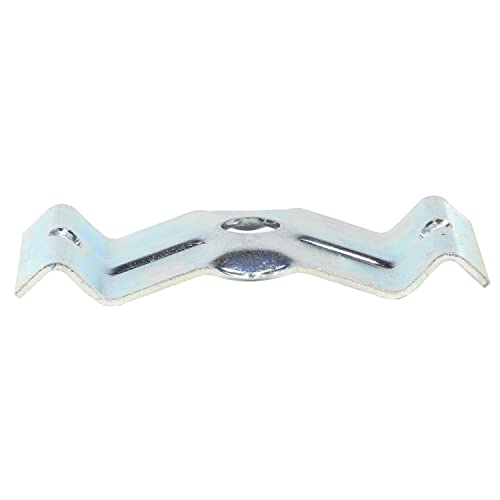 4 Pack Rok Hardware Surface Mount Corner Brackets for Table Aprons 1-1/2" (38mm) High x 3" (76mm) Wide, R3309M112 - size: 1-1/2" (38mm) High x 3" (76mm) Wide