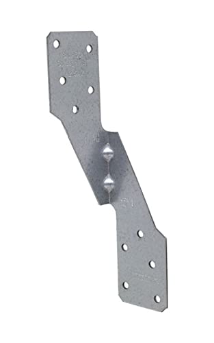 Simpson Strong-Tie ZMax 6 in. H x 1.69 in. W 18 Ga. Galvanized Steel Hurricane Tie - 100-Pack