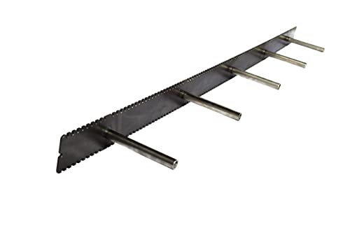 Floating Mantel Bracket-Sheppard Brackets-Sheppard System-Heavy Duty Floating Mantel Bracket (4 in. rods, 58 in. Backplate with Tooling) - size: 58 in. backplate with tooling, style: 4 in. rods