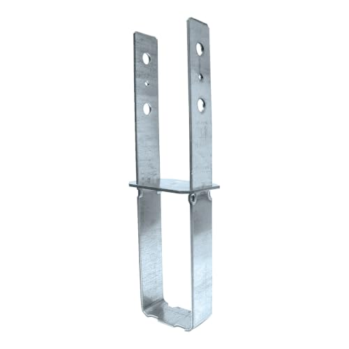 Simpson Strong-Tie CB44 Column Base, 4x4 Post to Concrete Embedded Connector, G90 Galvanized Steel, 5/8 in Machine Bolts, ICC-ES ESR-3050, 10-Pack