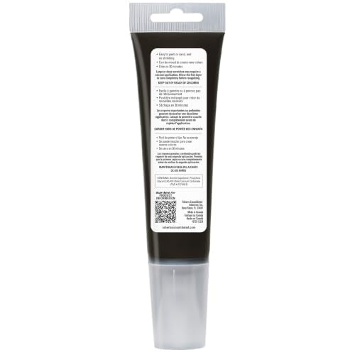 Roberts Palette Quick-Repair Putty for Wood, Laminate & Vinyl - Black - color: black