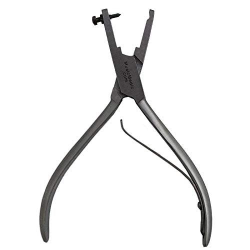 MUSICMEDIC.COM SPRING REMOVING PLIERS for WOODWIND REPAIR. TOOLS FOR SAXOPHONE, FLUTE, CLARINET