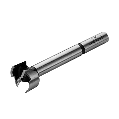 7/8'' Dia. x 3-5/8''L Forstner Bit, 3/8'' Shank