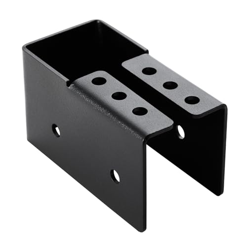 VEVOR Concealed Joist Hanger, 2x4 Inch Outdoor Concealed-Flange Joist Bracket with Screws, Steel Light Joist Hangers for 1.93 x 3.62 Inch / 49 x 92 mm Beam, Swing, Fence, Wooden Slides, 24 Pcs - size: 2x4 Inch (1.93x3.62) 24 Pcs