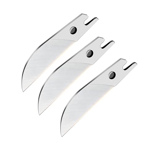 3 Pcs Miter Shears Replacement Blades, SK5 Steel Multi Angle Shears Replacement Blade, Use for Universal Angle Miter Shear Cutter Spare Blades, Multi-purpose Angle Cutter Accessories - color: 3 Pcs Spare Blades
