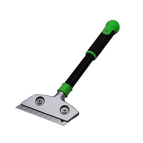Grip 12" Heavy Duty Scraper - Wood, Putty, Window Glass, Wallpaper, Paint Stripping, Tile Adhesive Removal