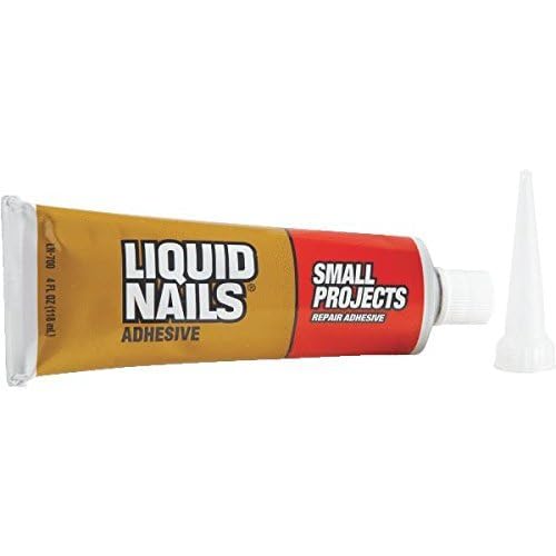 Liquid Nails LN-700 4-Ounce Small Projects and Repairs Adhesive & ALLWAY CT31 3-in-1 Caulk Tool for Removal and Application