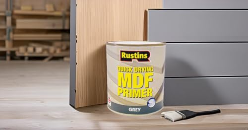 Rustins Quick Drying MDF Grey Primer 500ml