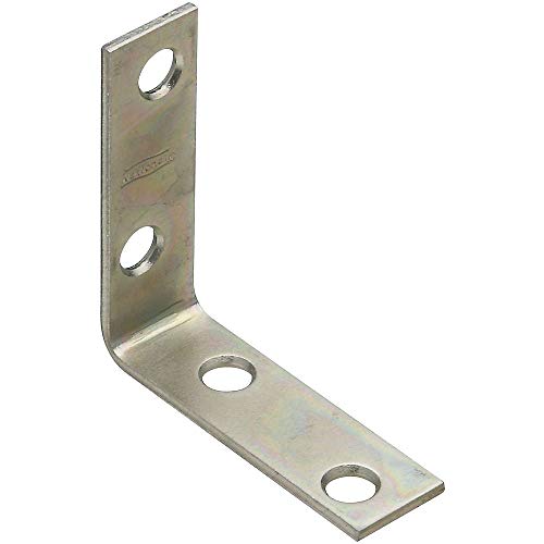 National Hardware N113-308 2" X 5/8" Zinc Plated Corner Braces 4 Pack
