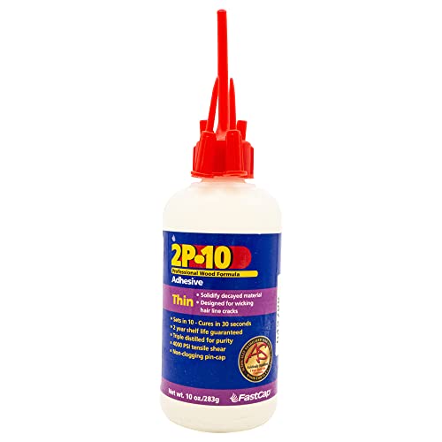 FastCap 2P-10 Thin 10 OZ Ultra Bond 10 Second Adhesive - Thin