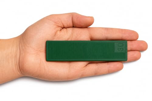 13/64" (5 mm) Plastic Glazing Blocks Glazing Frame Spacer Door Window Frame Packers - size: 3/16" (5mm) Green