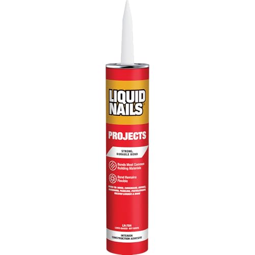 Liquid Nails 10 oz Interior Projects Latex Construction Adhesive Tan (Pack of 2) - size: 10 Ounce (Pack of 2)