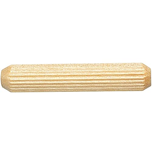 Pinehurst Crafts 5/16 Inch x 2 Inch Fluted Wood Dowel Pins, Great for Furniture, Cabinetry and Crafts Projects, Pack of 20, Pin_.5sixteenx2inch_20pk