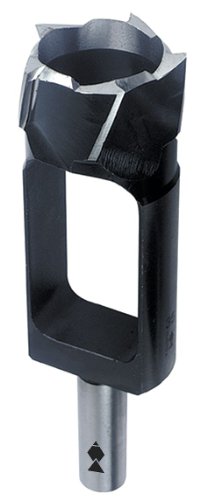 Plug Tenon Cutter Dowel Woodworking Drill Bit Multi-Edge Tool Steel, 1/2" - size: 1/2-Inch