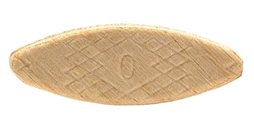 WEN JN8504 8.5-Amp Plate and Biscuit Joiner with Case and Biscuits & 0 Birch Wood Biscuits for Woodworking, 100 Pack (JN100B)