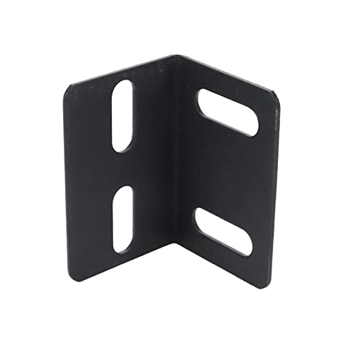 Angle Bracket 4Pcs 90Deg L T Shape Adjustable 2.87x1.93in - size: 73x49x49 T 4Holes