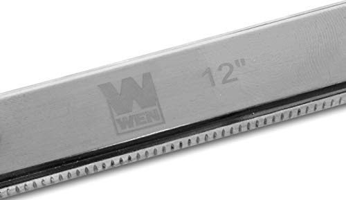 WEN 10212F2 Quick-Adjust 12-Inch Steel Bar Clamps with 2.5-Inch Throat and Micro-Adjustment Handle, Two Pack, Black - style: 12-Inch Bar