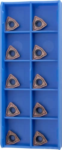 CME Indexable Insert Drill, 1" Diameter, 3D Ratio, 3" Depth, with 10 pcs WCMX050308 Carbide Inserts, Coolant Through - size: 1 in