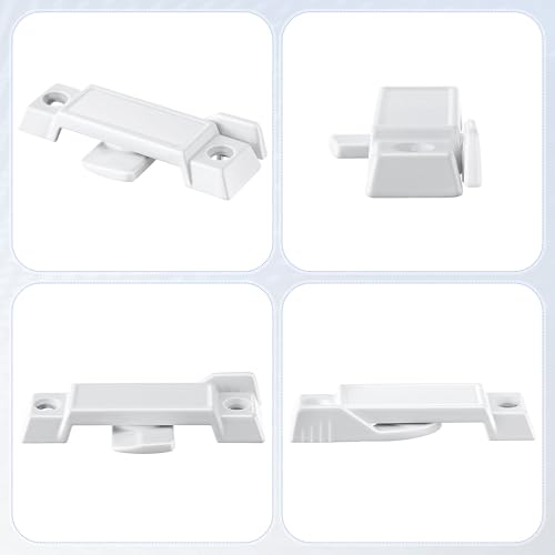 Saillong 6 Pack Window Sash Locks Compatible with Prime-Line F2590, White - color: White