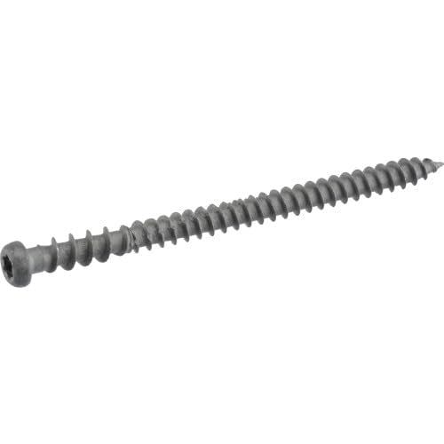 Deck Plus 48439 Gray Star-Drive Composite Deck Screws (#10 x 2-1/2")