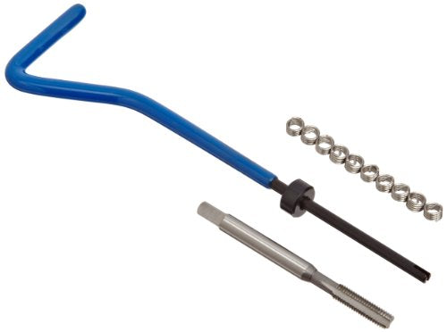 E-Z Lok EK40410 Metric Helical Threaded Insert Kit, 304 Stainless Steel, M4-0.7 Thread Size, 4 mm Installed Length (Pack of 10) - size: M4-0.7 Thread Size, 4 mm Installed Length, style: Pack of 10
