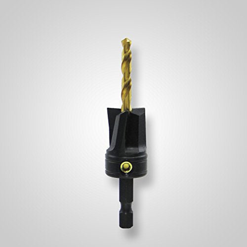 Snappy Flat Bottom Counterbore Countersink 3/16in. Drill Bit x 3/4 Bore USA Made - size: 3/16 Drill x 3/4 CntBore