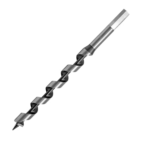 5/8" Diameter 3/8" Hex Shank 9" Ship Auger Drill Bit - size: 5/8"