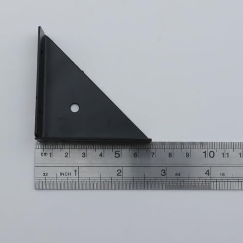 Dnyta 8 Pcs Heavy Duty Triangle Corner Braces Brackets Right Angle Brackets - style: 8pcs