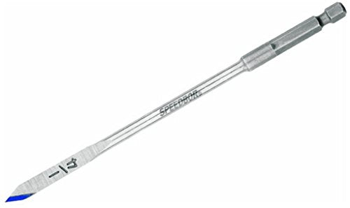 Irwin Speedbor 88804 1/4" Speedbor 2000 Standard Length Flat Wood Boring Bit