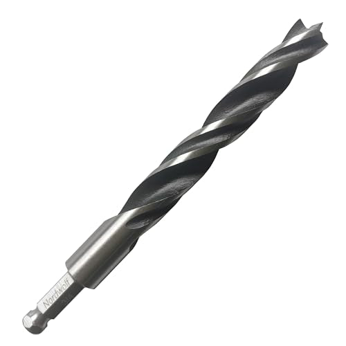 3/4" Brad Point Wood Drill Bit, 7/16" Hex Shank for Drills & Impact Drivers - size: 3/4" (1 Pc)