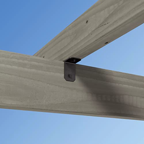 Simpson Strong-Tie APVA21 Outdoor Accents® Avant Collection™ ZMAX®, Black Powder-Coated 90° Angle for 2X (Pack of 90)