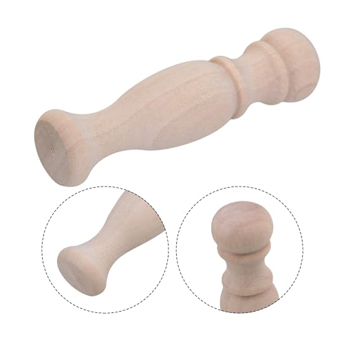 Unfinished Wood Baluster Spindles for DIY Woodworking 2.83 x 0.71 Inch Pack of 5