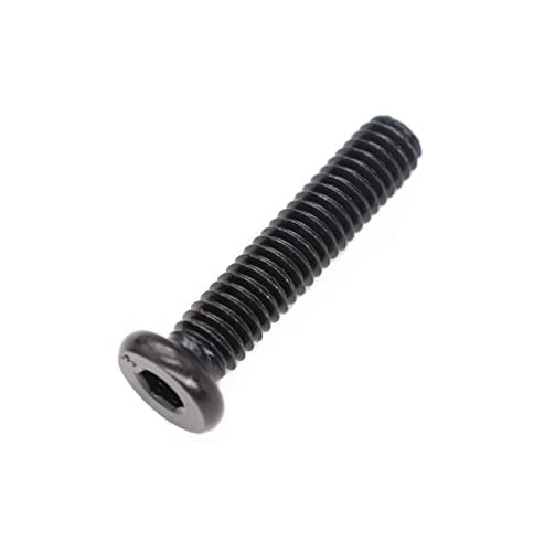 cSeao 10pcs Black 5/16-18 x 1-1/2" Socket Cap Screws Allen Head Bolts with One Hex Key - size: 5/16"-18 x 1-1/2" 10pcs