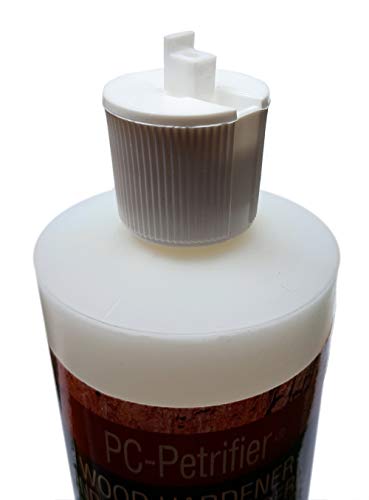 PC Products PC-Petrifier Water-Based Wood Hardener, 8 oz, Milky White 84441 - size: 8 Fl Oz (Pack of 1)