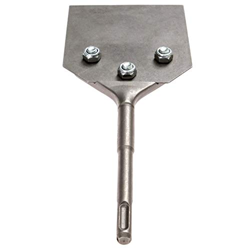 4-in Wide THINSET REMOVAL BIT, Floor Scraper, SDS Plus!!! (4" X 10")