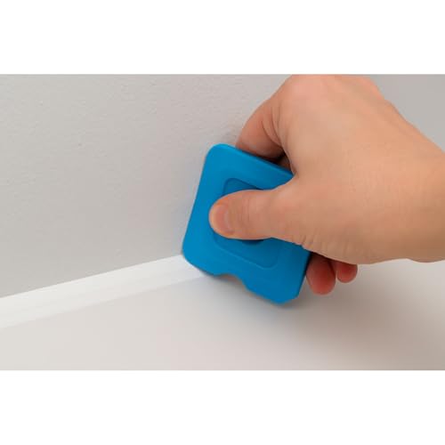 Silicone Caulk with Finishing Tool – Waterproof Silicone Sealant for Bathroom, Kitchen, Windows, and Exterior Sealing Applications | White 4 oz - color: BRIGHT WHITE