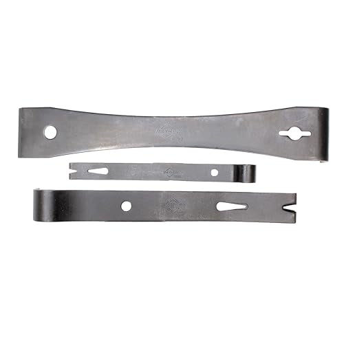 Mayhew Tools 98605 Utility Bar Set, Black Oxide Finish, 3-Piece Flat Bar Set - size: 3-Piece Flat Bar Set