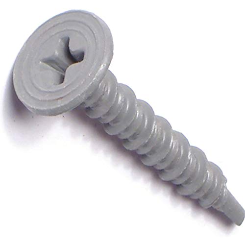 Hard-to-Find Fastener Phillips Self-Piercing Cement Board Screws, Durable Steel Hardware Fasteners for Home Improvement, DIY, Construction, 8 x 1-1/4, Pack of 838 - size: 8 x 1-1/4 - Pack of 838
