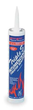 Fire Barrier Sealant, 10.1 oz, Red