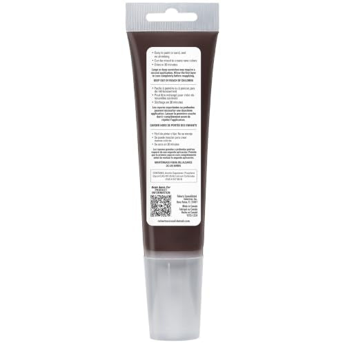 Roberts Palette Quick-Repair Putty for Wood, Laminate & Vinyl - Dark Brown - color: dark brown