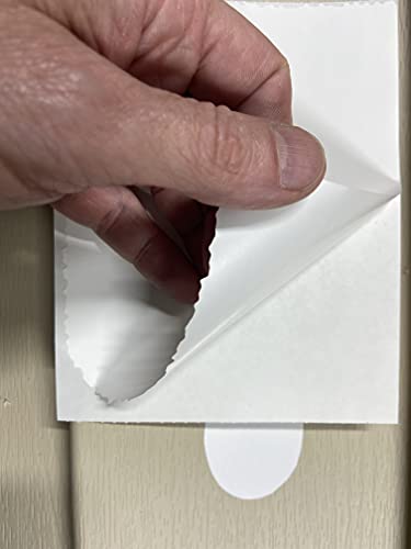 USA Made Stepsaver Products Vinyl Siding Repair Patch Kit (12, 6"x 6") - size: 6"x 6"