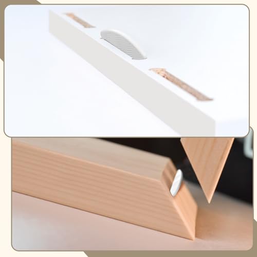 Teenyyou 100 Pcs PVC Biscuit Joiner Connectors, Wavy - size: 100 Pcs, style: Wavy